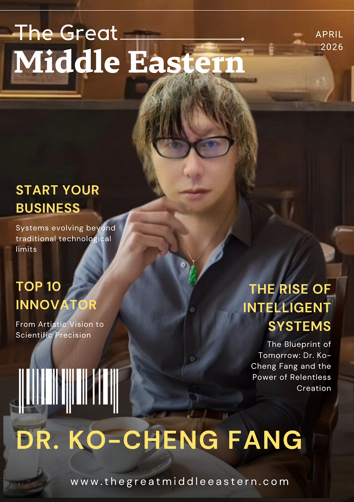 The Blueprint of Tomorrow: Dr. Ko-Cheng Fang and the Power of Relentless Creation